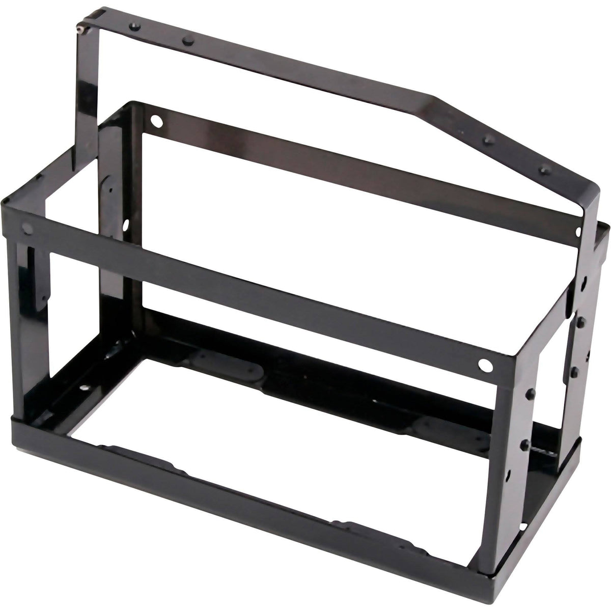 Black Steel Gas Can Holder A411817