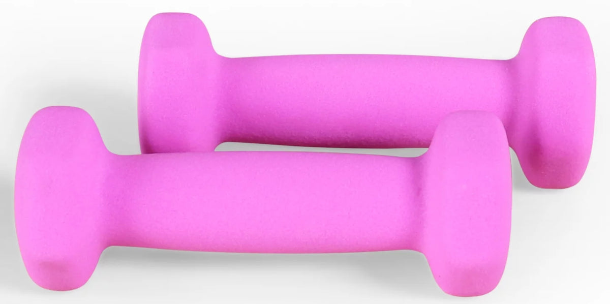 1 lbs Pair Vinyl Coated Dumbbells Z7755