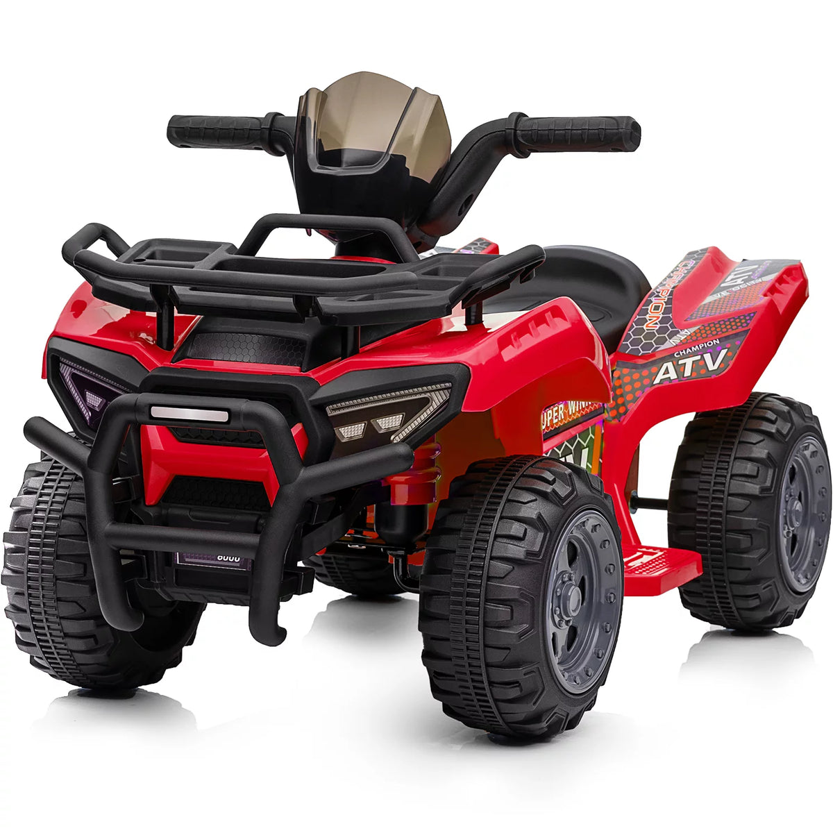 6V Ride-on Toy Kids ATV 4 Wheeler with Music Green I494