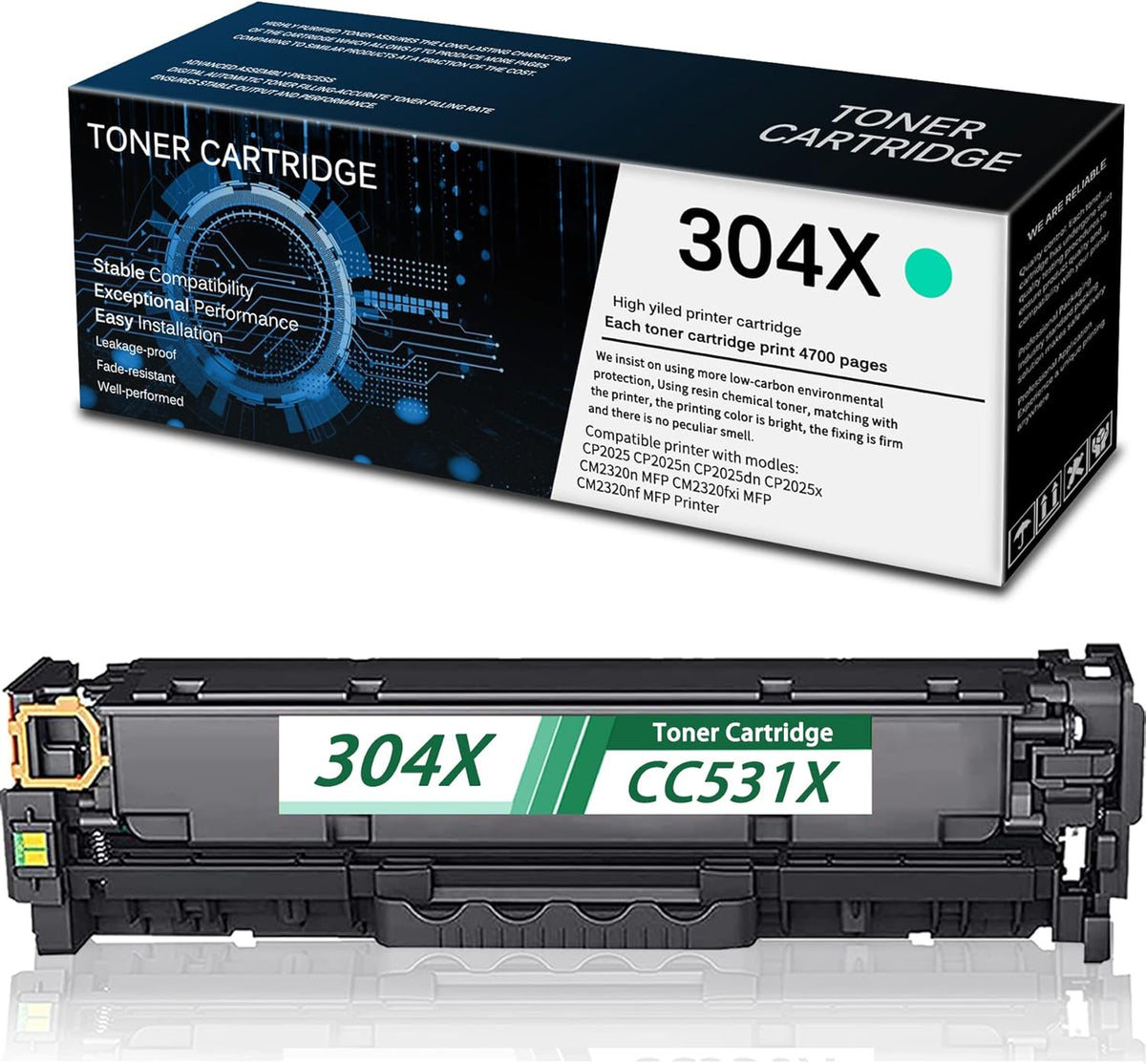 Cyan High Yield Toner Cartridge Replacement C8840