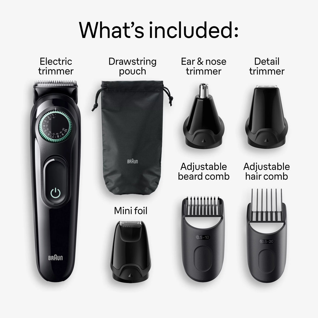 Electric Grooming Kit with Beard Trimmer S4124