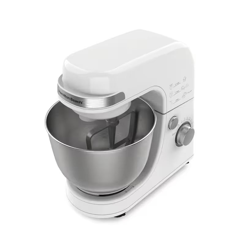 4 Quart 7-Speed White Stand Mixer D883369
