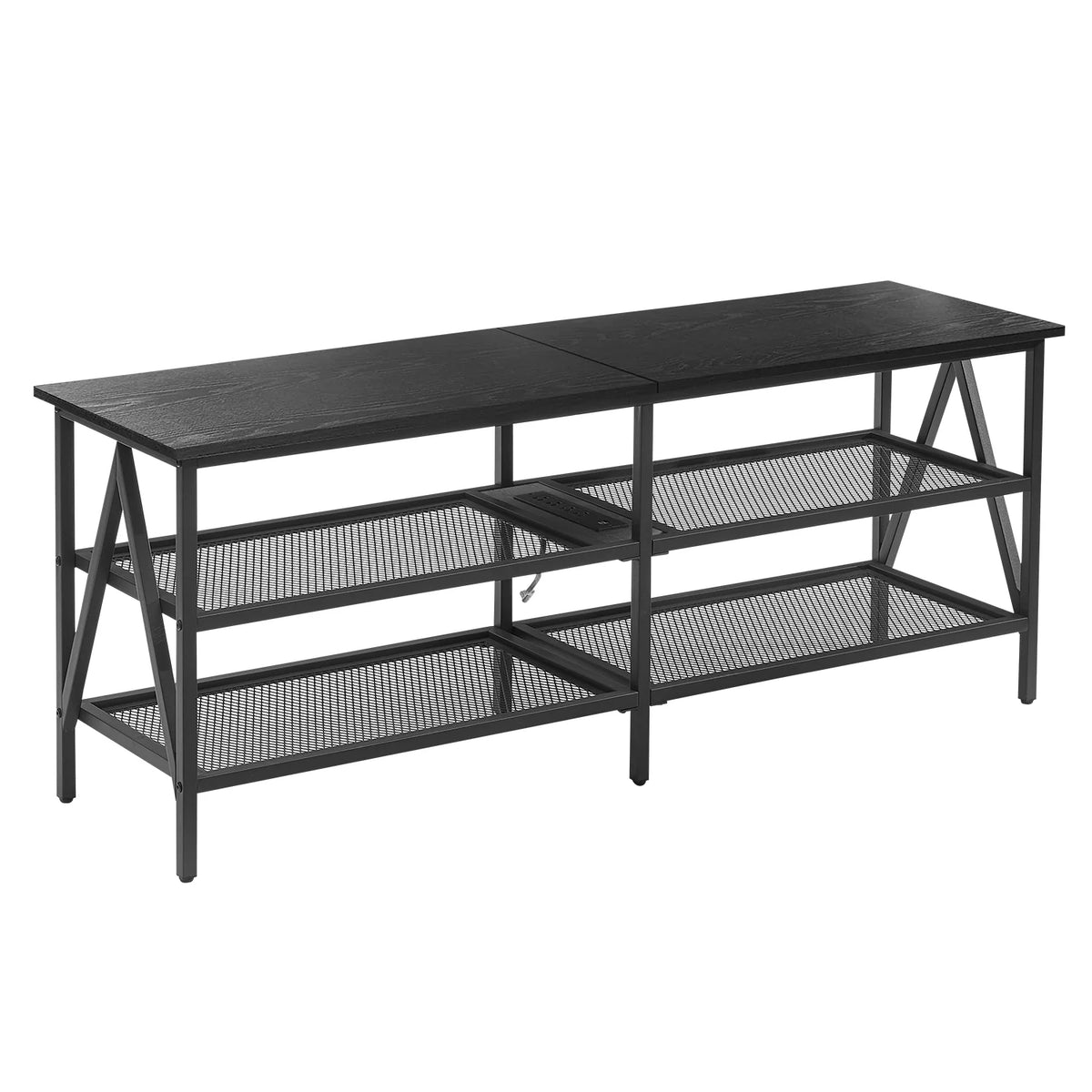 Black 55 inch TV Stand L27049