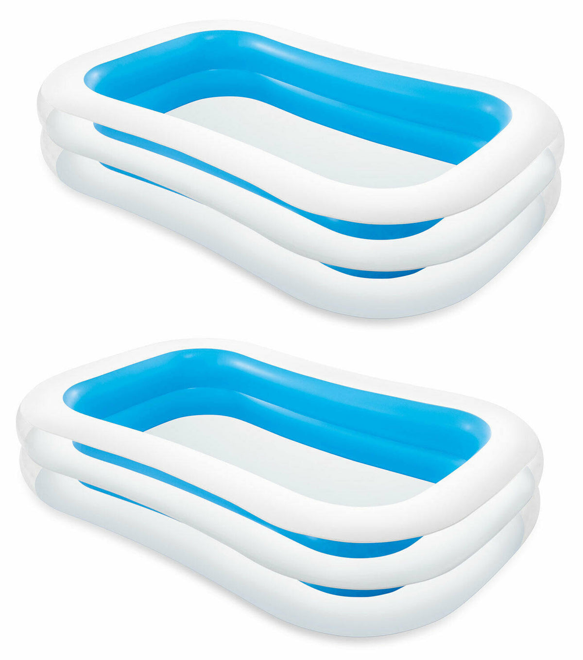 Inflatable Family Swimming Pool 2 Pack C65447