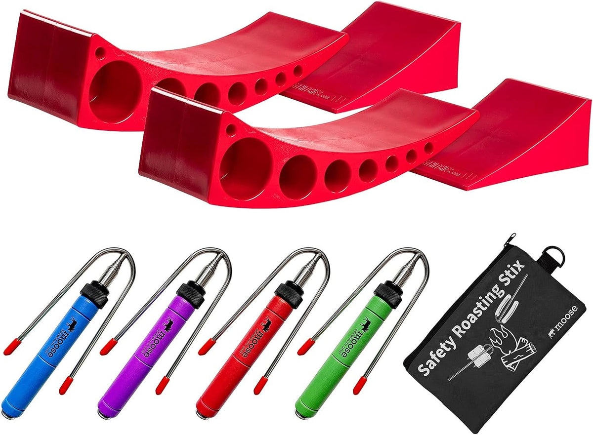 Camper Levelers 2-Pack with Roasting Stix 4-Pack N6053