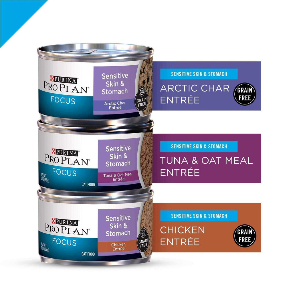 Sensitive Skin and Stomach Wet Cat Food Variety Pack G346