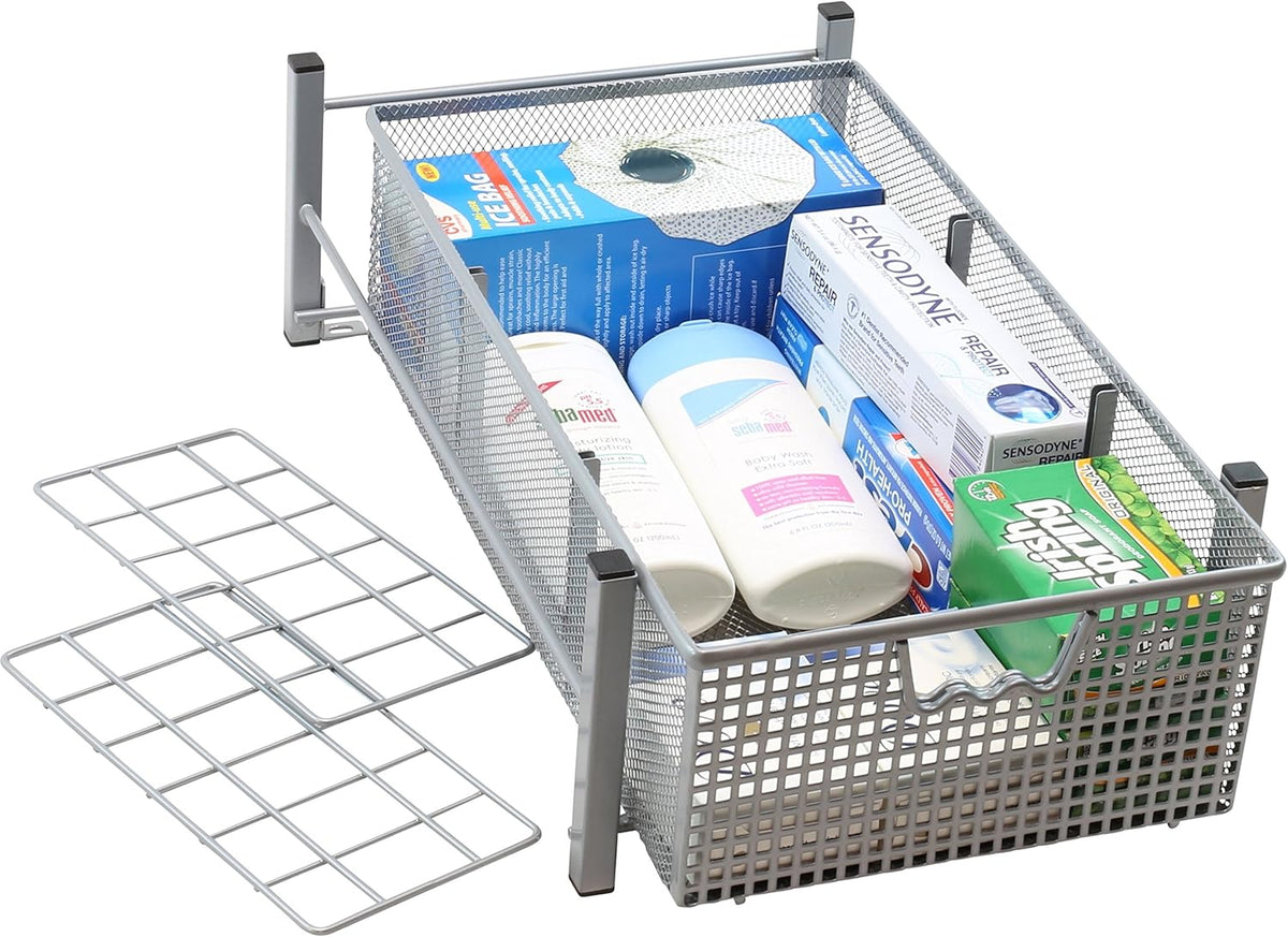 Mesh Cabinet Basket Organizer Q259