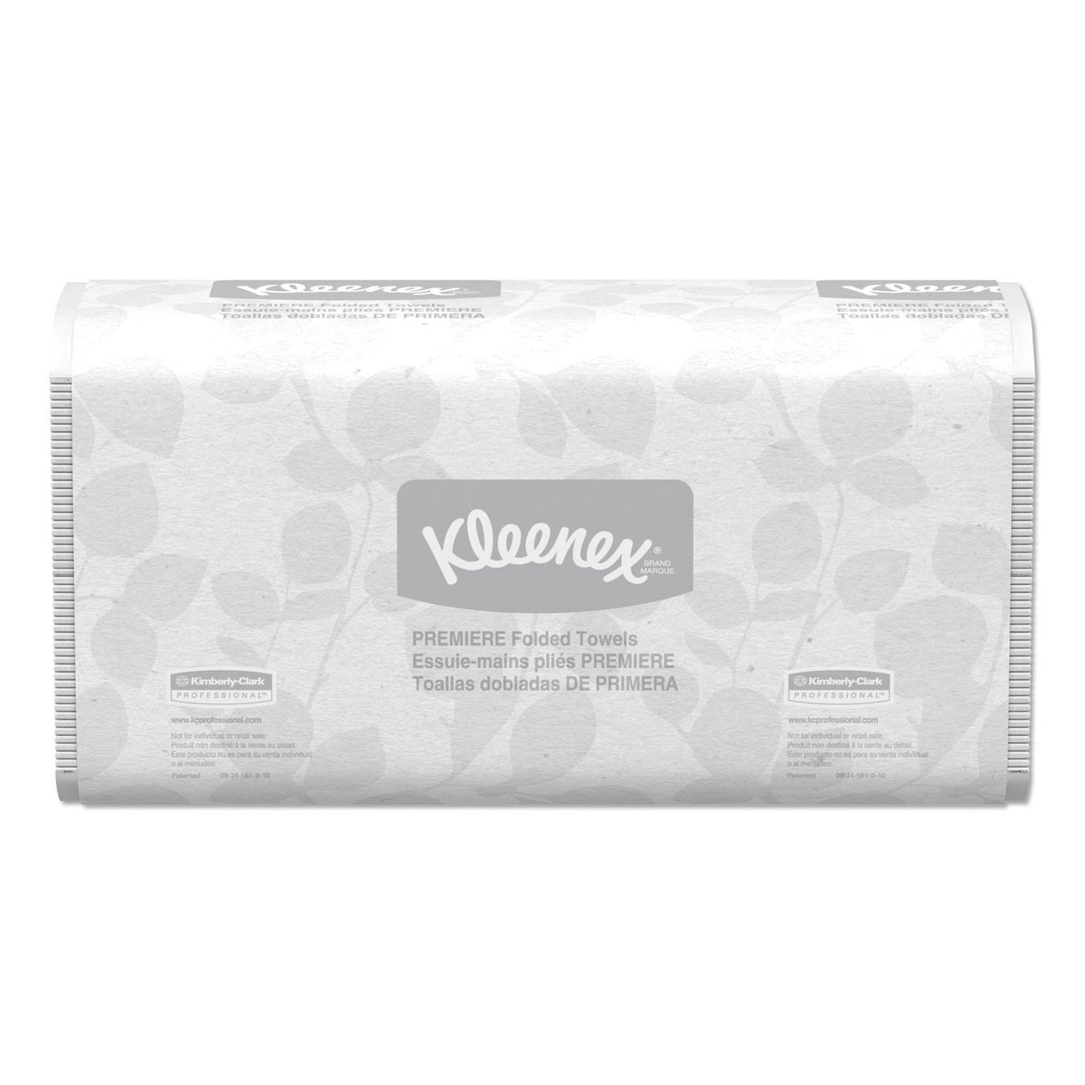 White Folded Towels 120/Pack 25 Packs/Carton J111289
