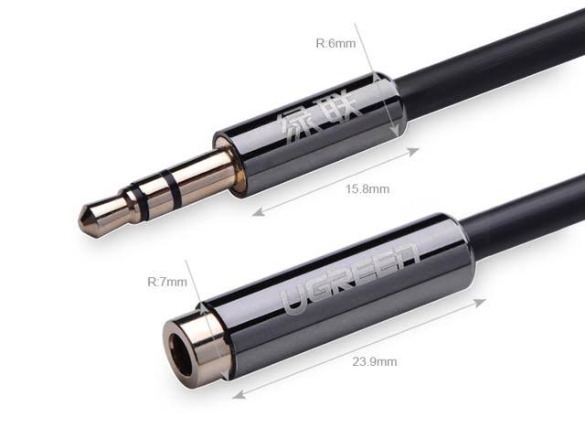 3.5mm Male to Female Stereo Audio Extension Cable P7956