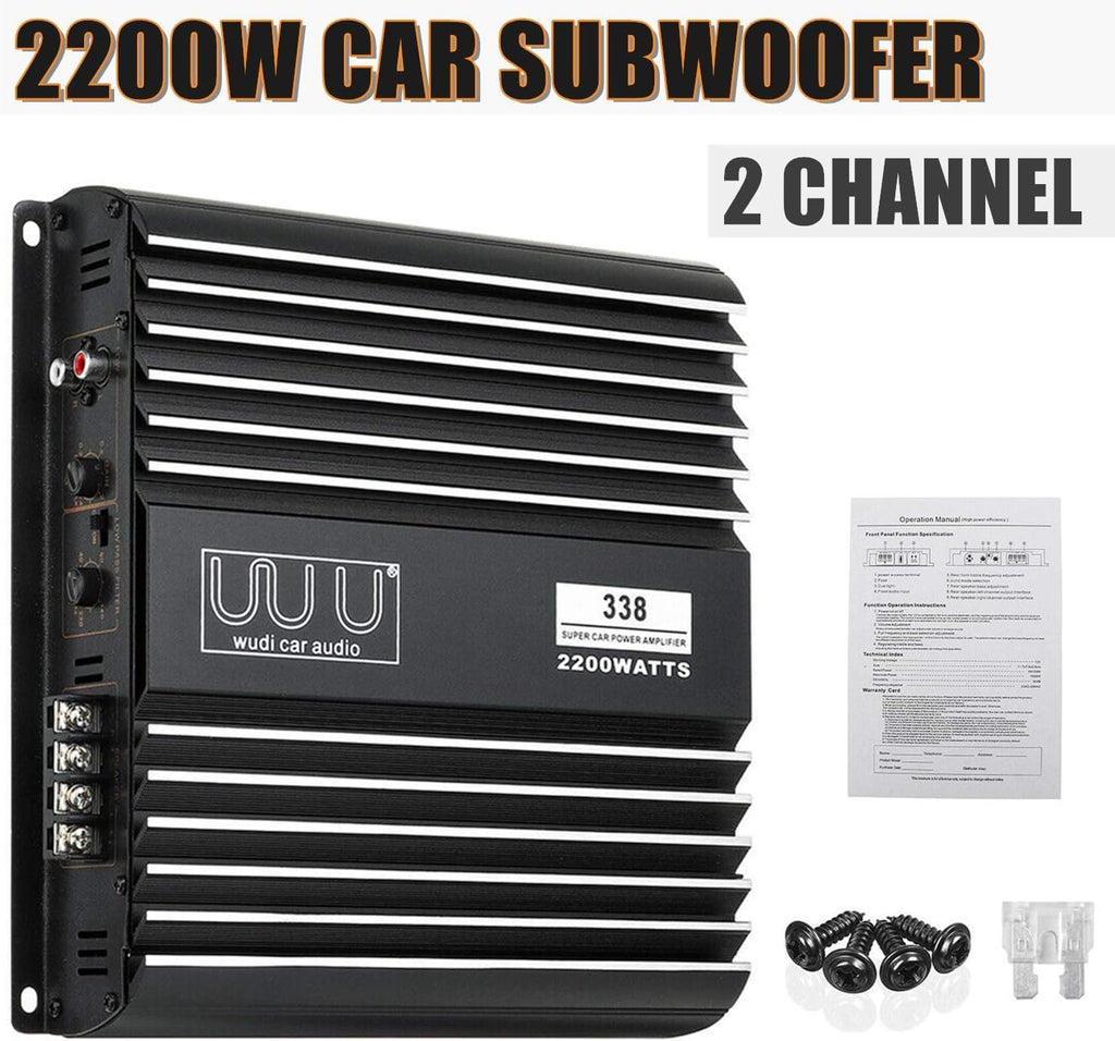 2 Channel 2200W Car Audio Amplifier V619921