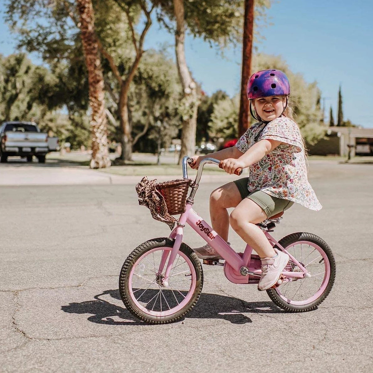 12In Kids Training Wheel Bike with Basket L1769