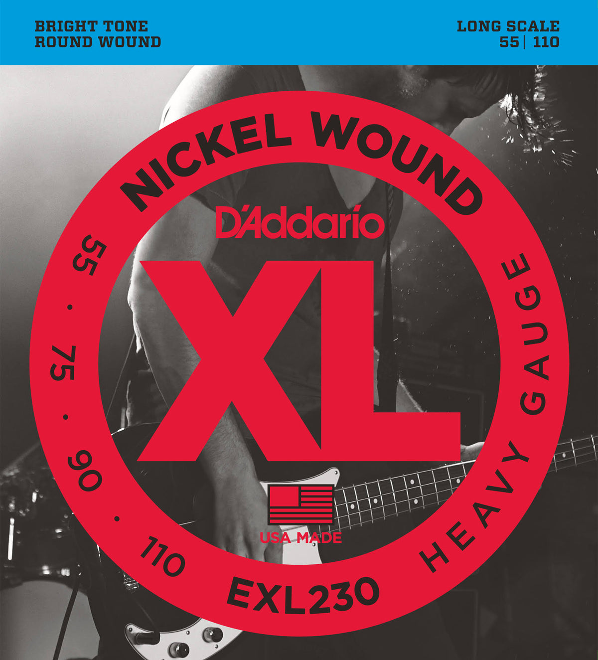 Nickel Wound Heavy Long Scale Bass Strings F853