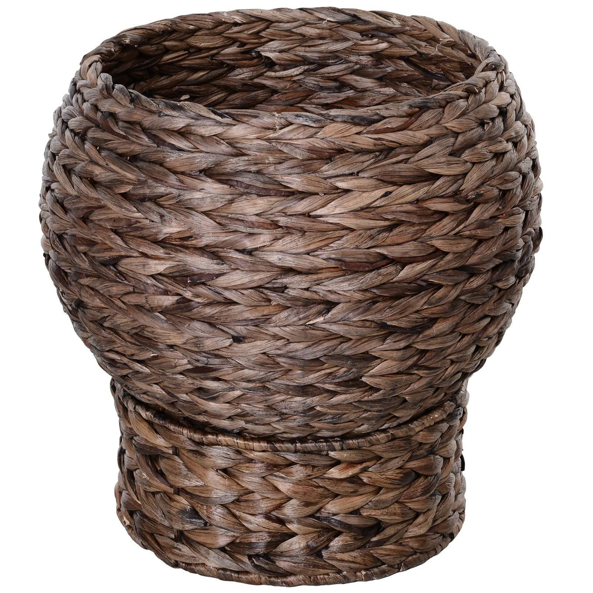 Hooded Rattan Wicker Elevated Cat House with Mat V294