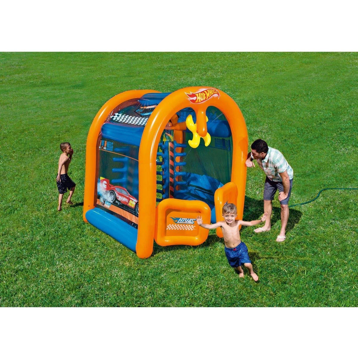 Inflatable Car Wash Play Center X90356