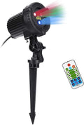 Christmas Projection Lights Outdoor Projector RGB 32 Motion Patterns Waterproof IP65 with Remote & Timer Q347
