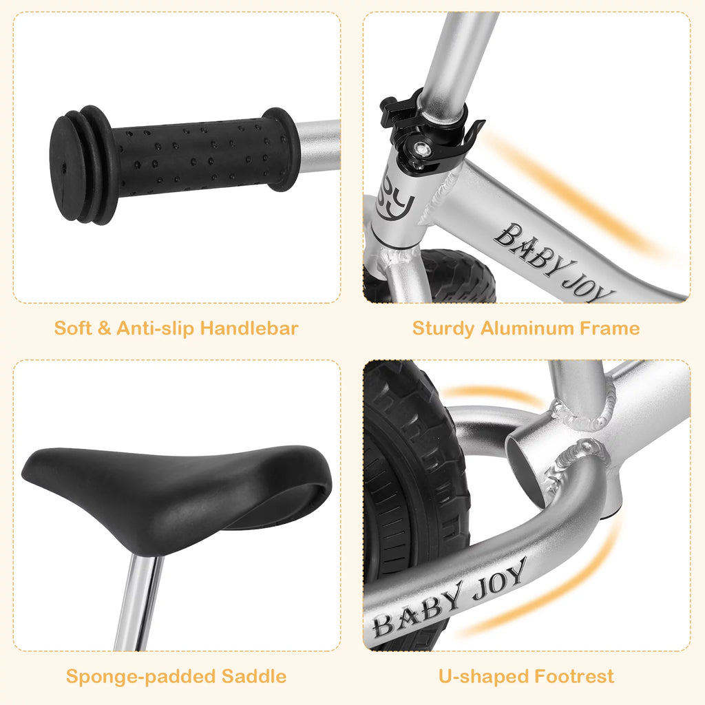 Aluminum Adjustable No Pedal Balance Bike H261668