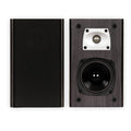 Black Bookshelf Speakers Surround Home Theater Speaker Pair Z7403