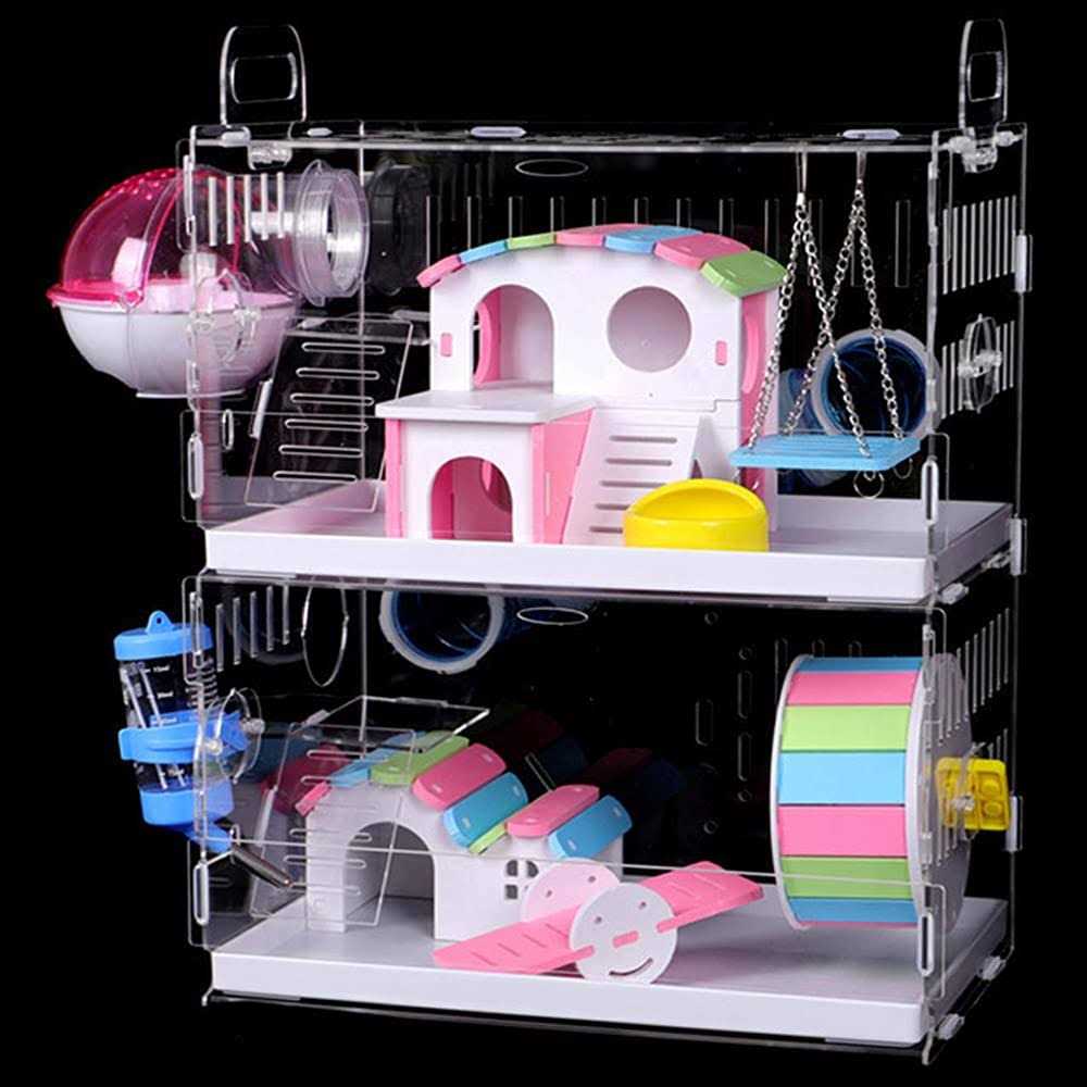 Large Hamster Cage with Tubes Tunnels C861