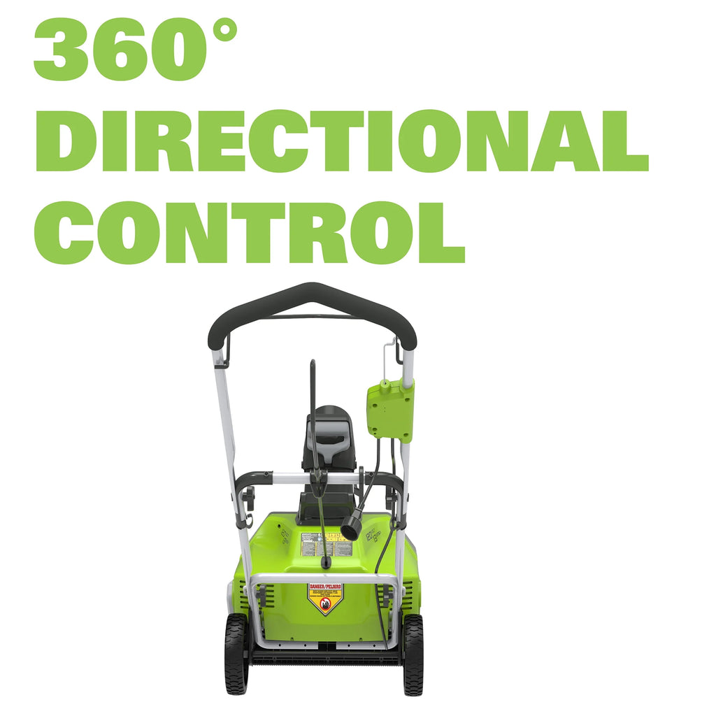 13 Amp 20 in. Corded Electric Snow Thrower P9296
