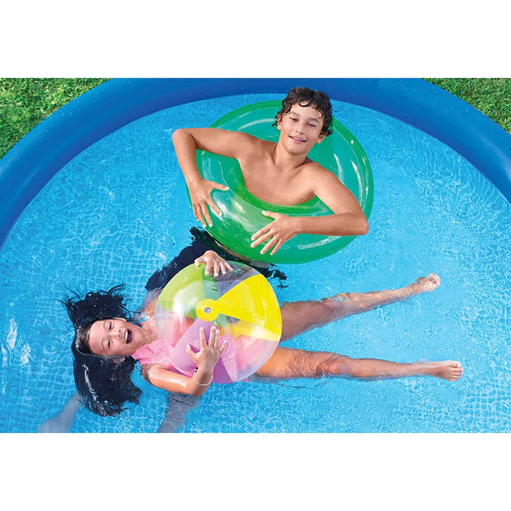 Inflatable Round Swimming Pool & Debris Cover I206392