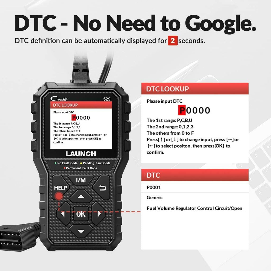 OBD2 Scanner Car Code Reader Pack of 2 J491