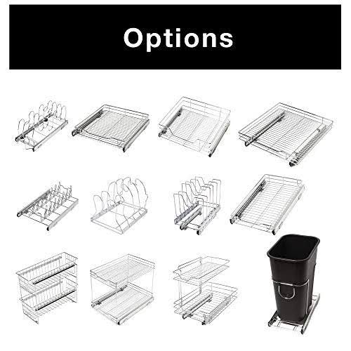 1-Tier Pull-Out Cabinet Organizer C407684