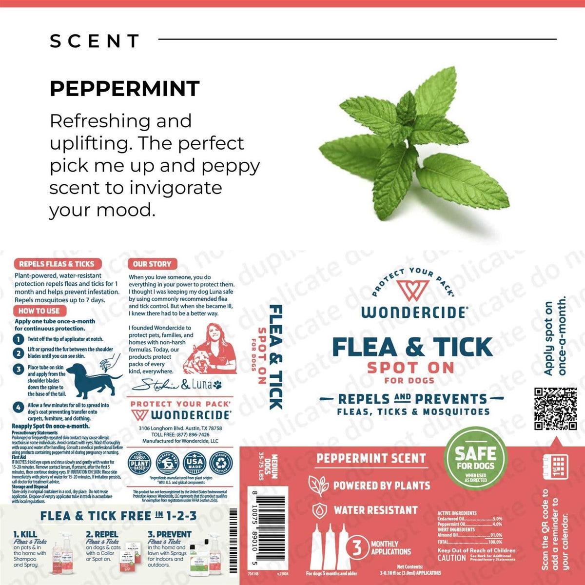 Flea & Tick Spot On for Dogs Y979515
