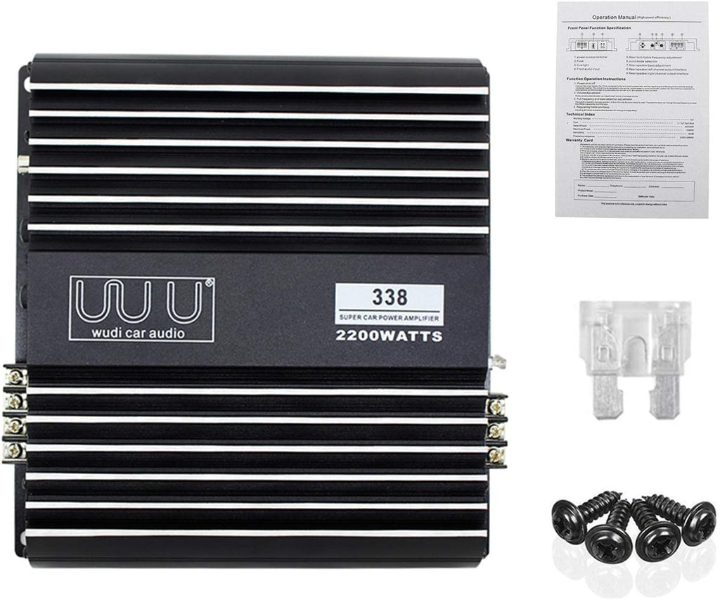 2 Channel 2200W Car Audio Amplifier V619921