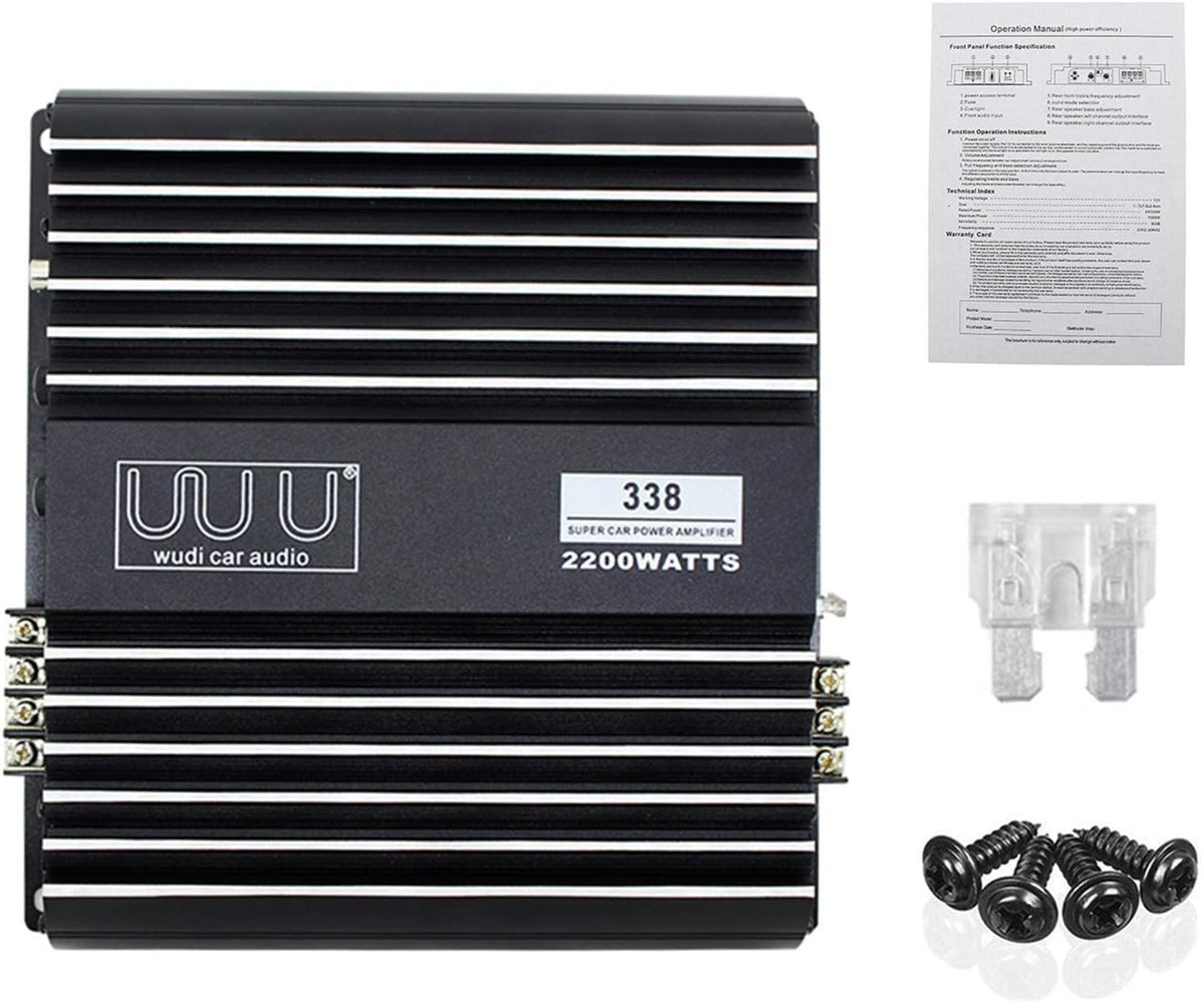2 Channel 2200W Car Audio Amplifier V619921