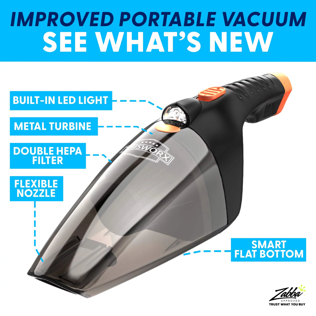 Portable Car Vacuum Cleaner 110W 12v Black K27589