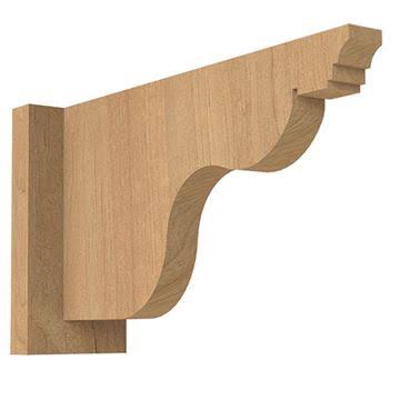 Cherry Wood Shelf Bracket I19147
