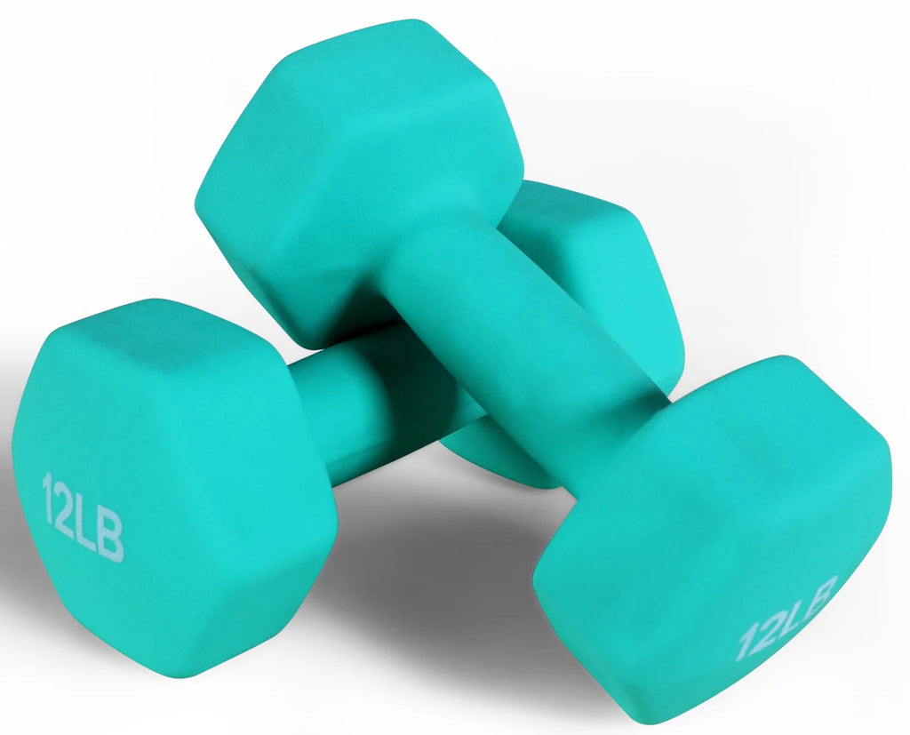 1 lbs Pair Vinyl Coated Dumbbells Z7755
