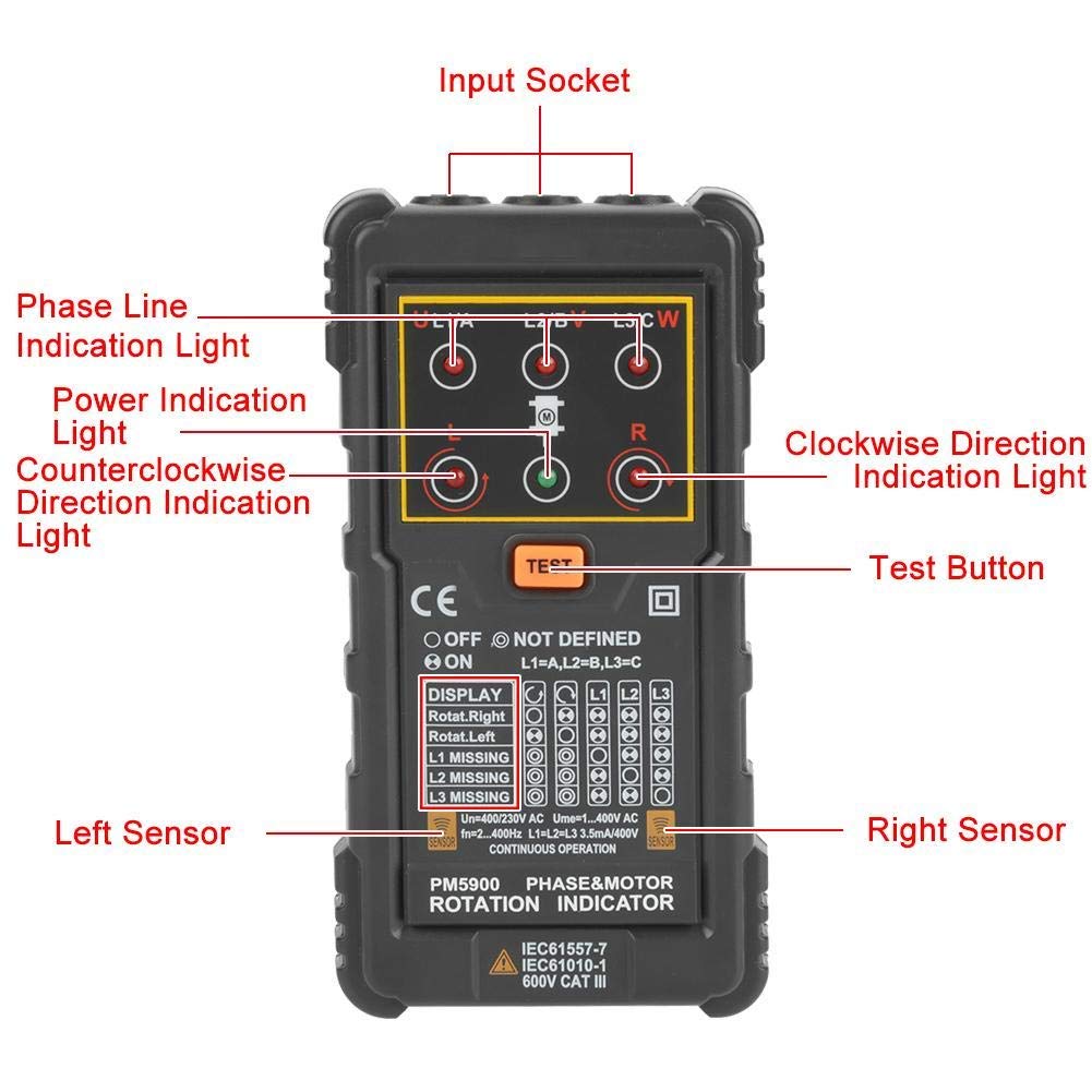 Motor Rotation Tester J283334