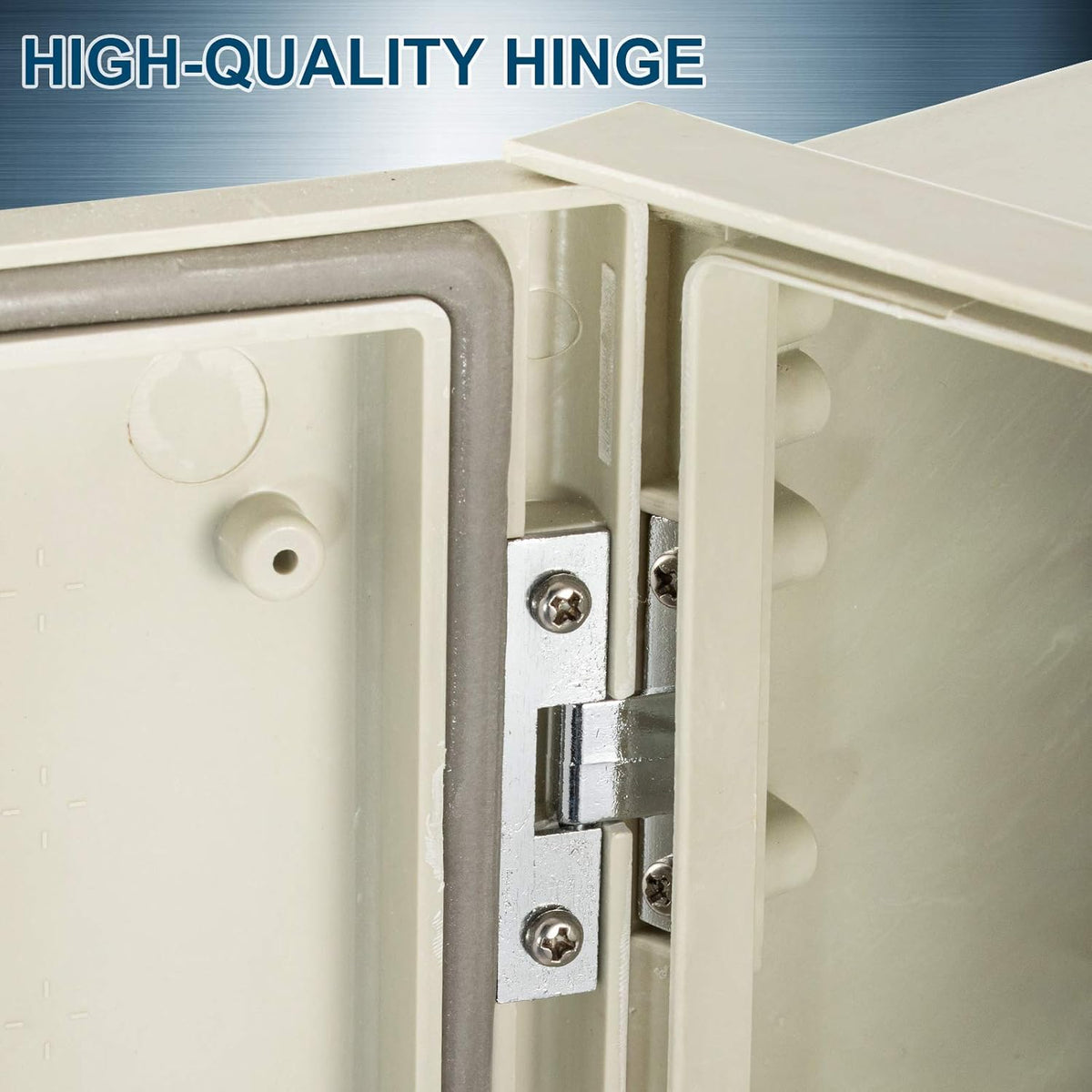 12 x 10 x 6'' NEMA 4X Fiberglass Electrical Enclosure F55119