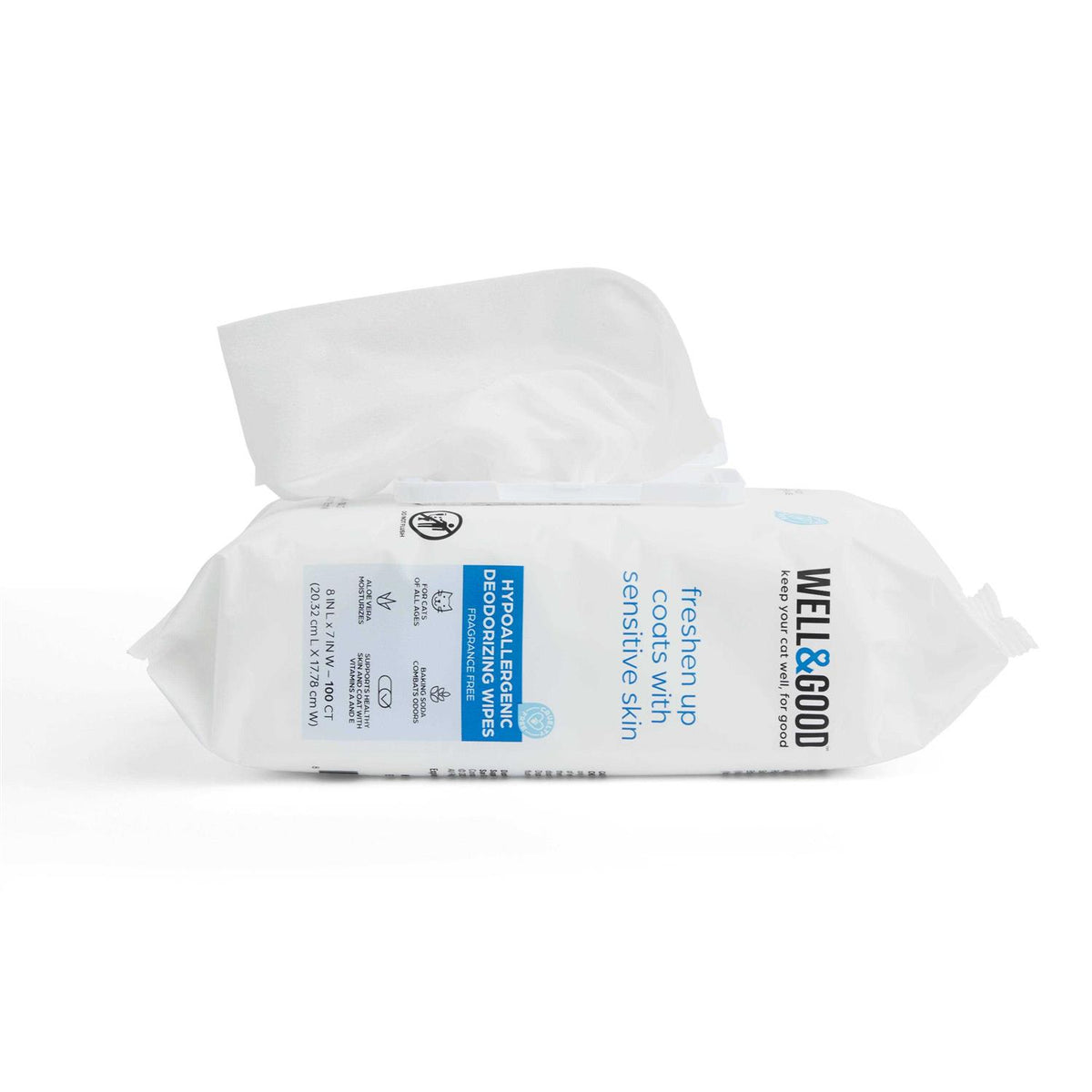 Unscented Hypoallergenic Cat Wipes J662