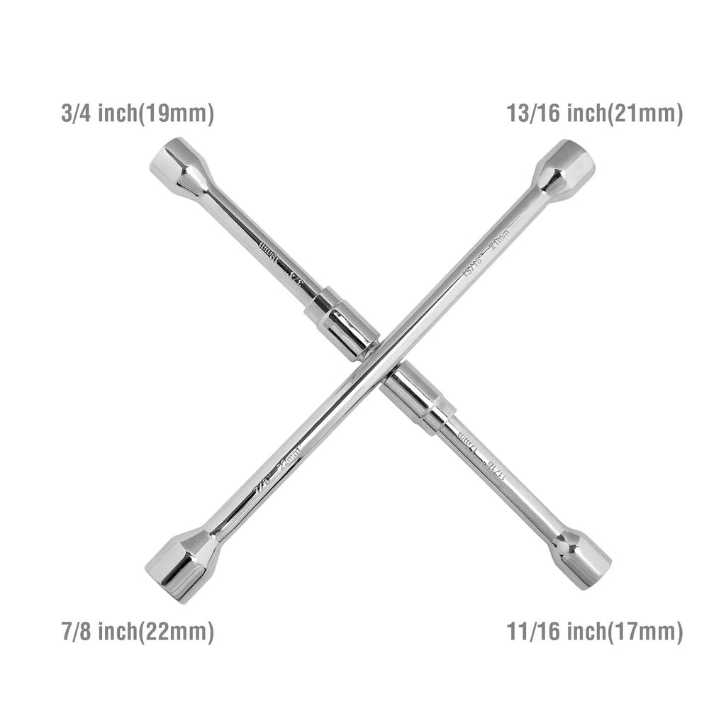 14-inch Folding Steel Lug Wrench U89933