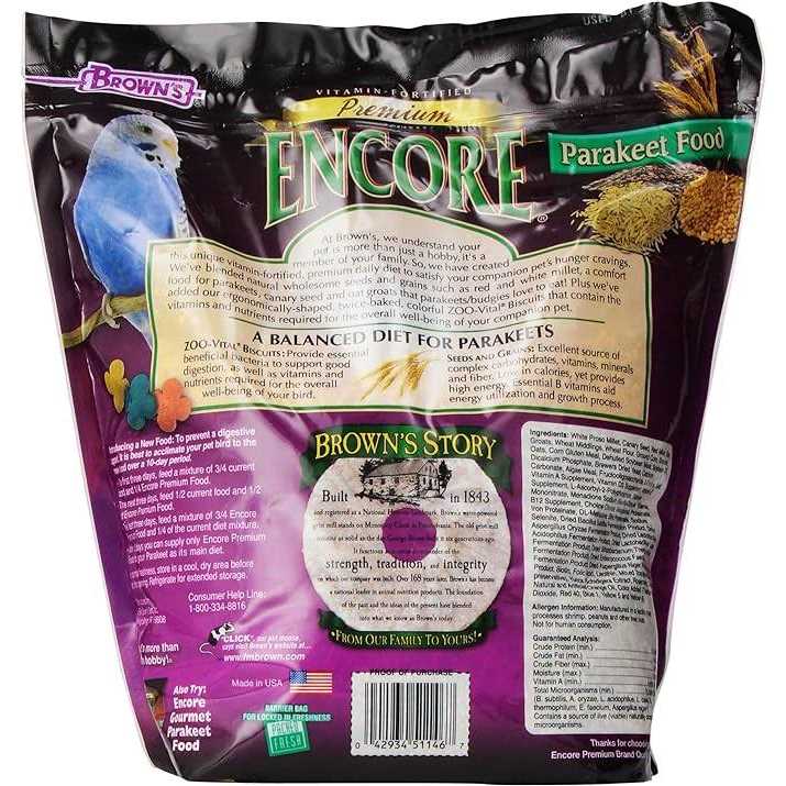 Parakeet Food S7348