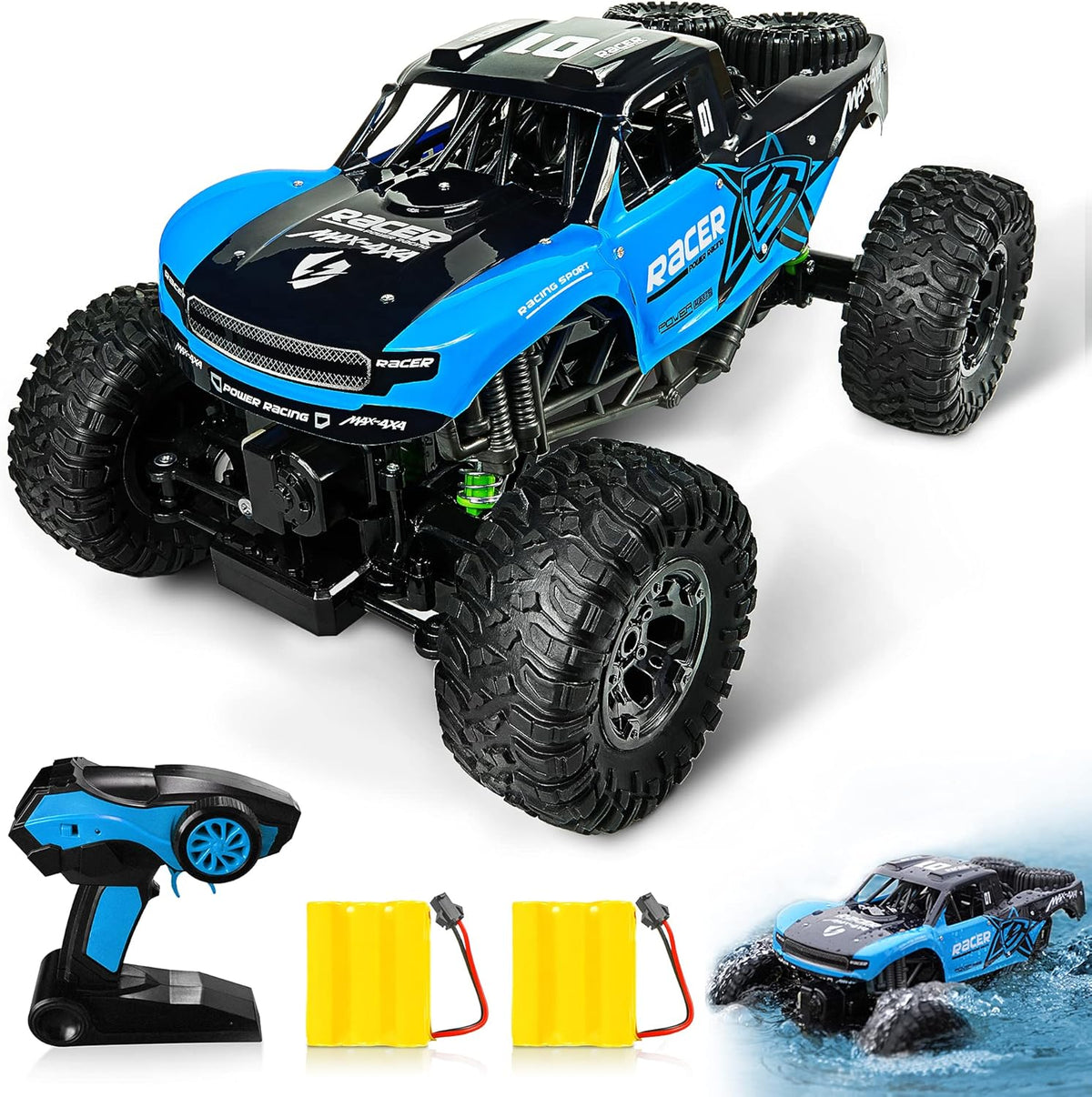 1:12 Scale 4WD Waterproof RC Car Boat J478