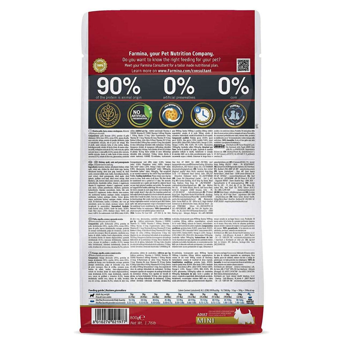 Chicken & Pomegranate Dry Dog Food D580513