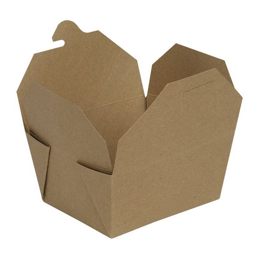 Brown Paperboard Take-Out Box M80435