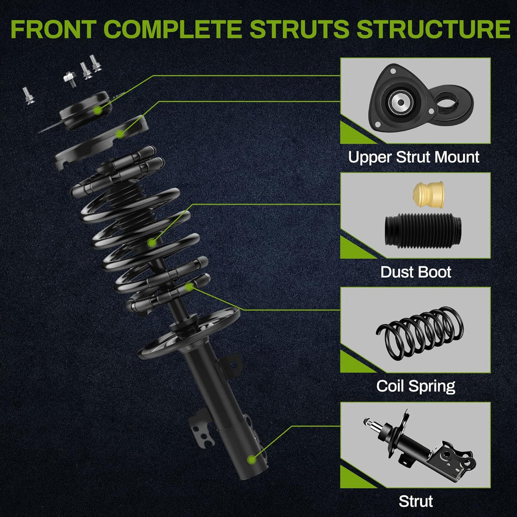 Front Pair Complete Quick Struts D4194