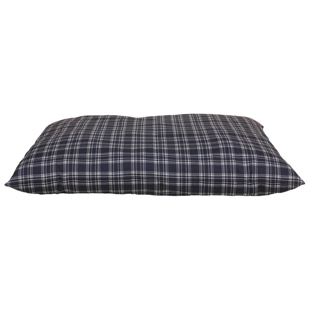 Large Blue Plaid Indoor/Outdoor Pet Bed H299310
