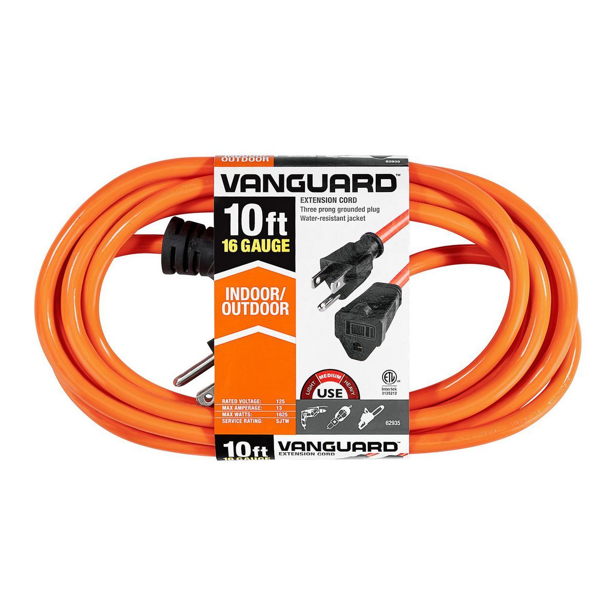 Orange Indoor/Outdoor Extension Cord C291634