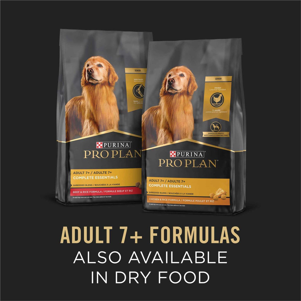 Senior Gravy Wet Dog Food Beef & Rice Entree Y52465
