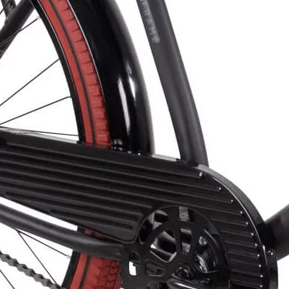 26" Matte Black Cruiser Bike E440