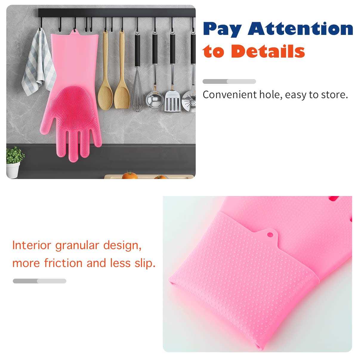 Pet Grooming Gloves J379196