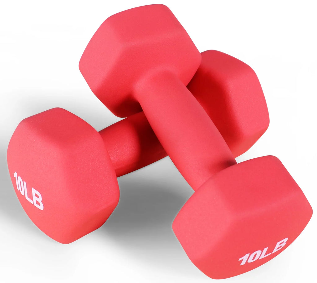 1 lbs Pair Vinyl Coated Dumbbells Z7755