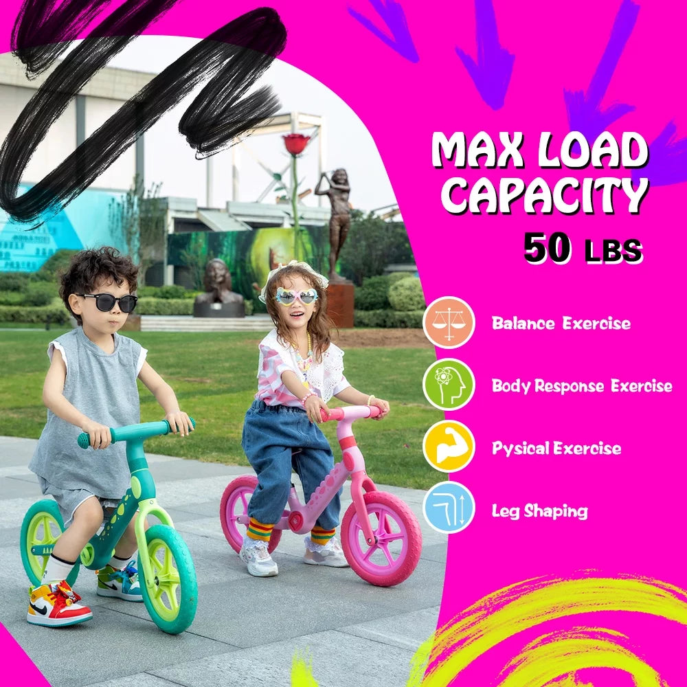 Blue No Pedal Kids Balance Bike P8987