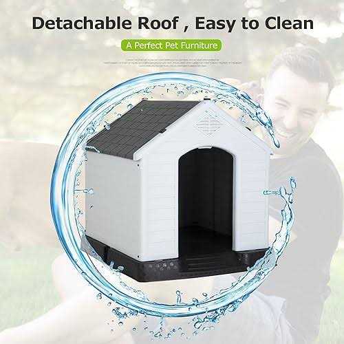 Large Insulated Plastic Dog House G752