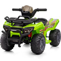 6V Ride-on Toy Kids ATV 4 Wheeler with Music Green I494